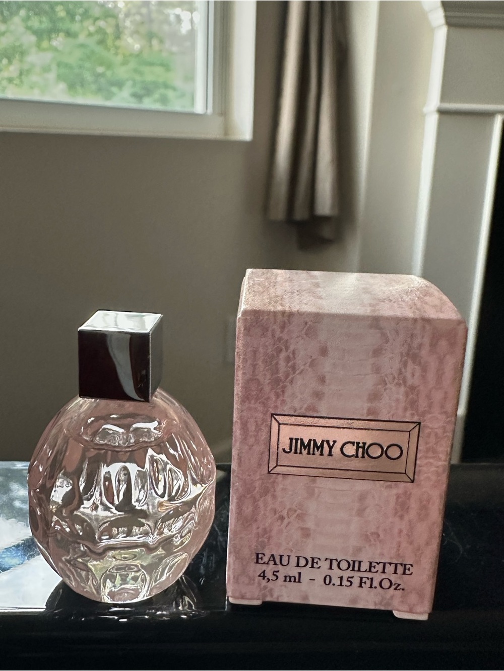 Jimmy Choo Pink Snake-Print Eau de Parfum Mini 4.5 ML